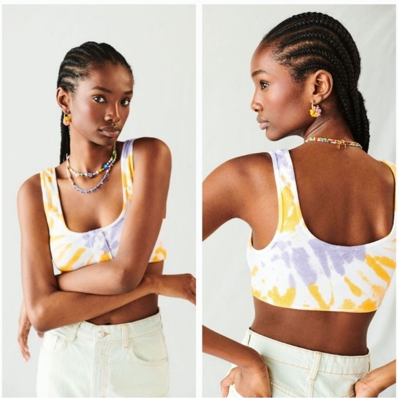Zara Tops - 4/$25 NWOT Zara tie dyed bra top